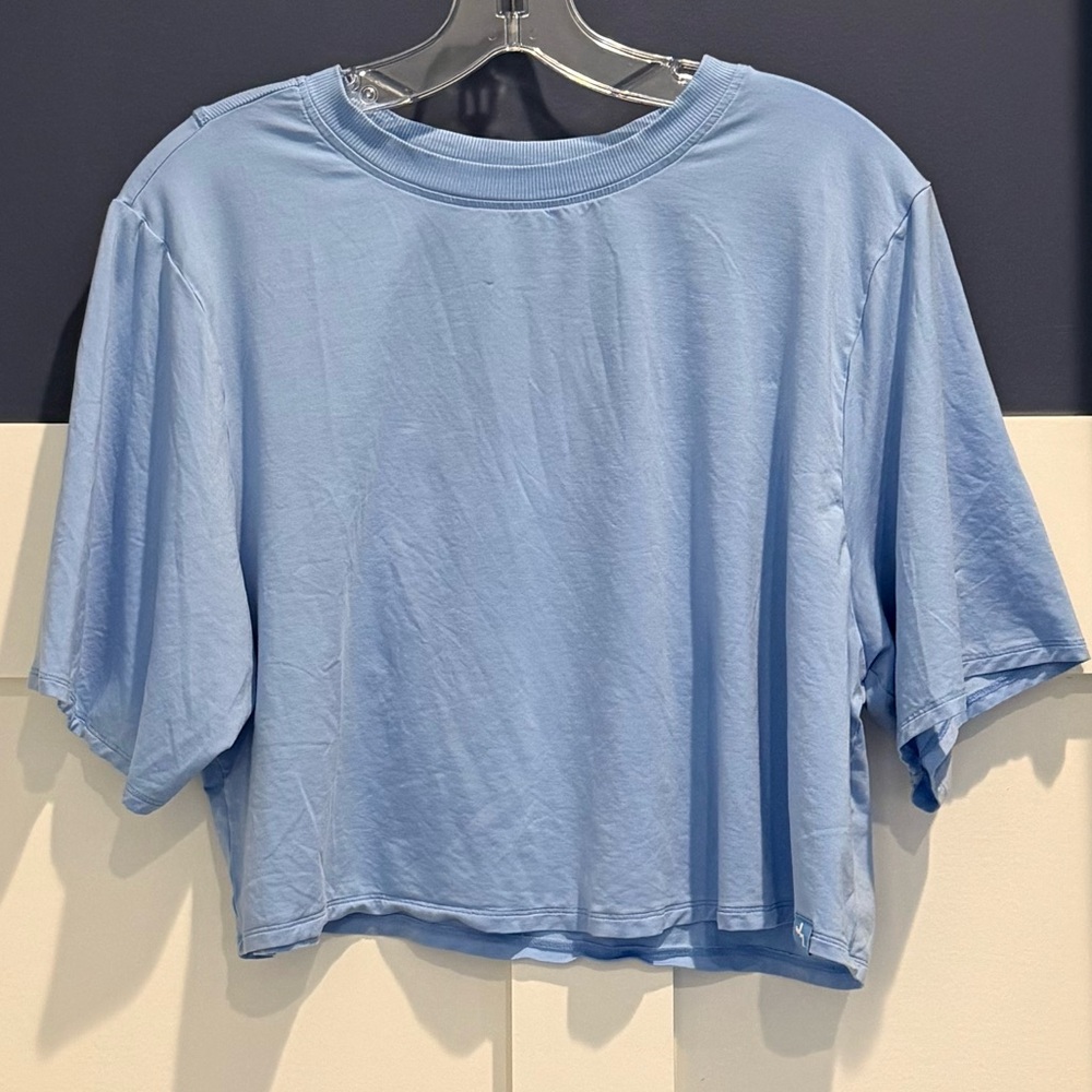 JoyLab Sky Blue Relaxed Top Size L super soft